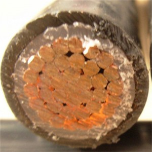 Lavspændings brandresistent Frls strømkabel med kobberleder