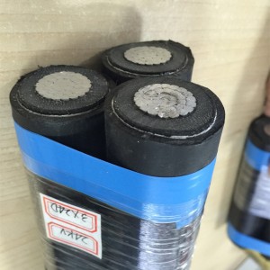 NFC33226- PR XLPE isoleret UG MV strømkabel 12KV 24KV 36KV til underjordisk