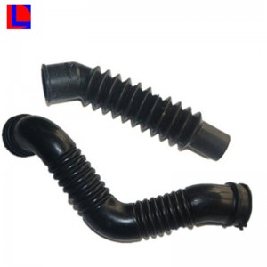 ældningsbestandig i høj kvalitet, tilpasses sort gummirør