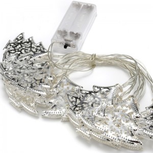 Jern juletræ streng lampe