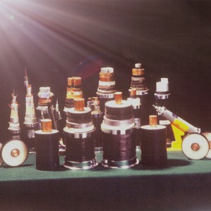 Vandtæt DC 300mm Enkeltkablet kabel Ekstra højspændings kobberkabel 220KV