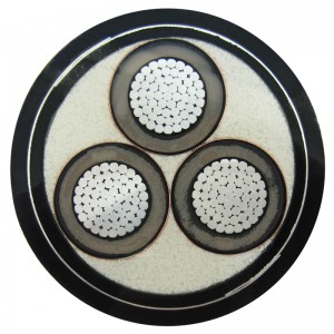 1-30KV 6mm 3 Core Swa-armeret kabel IEC60502, SANS 1339, BS 6622, AS / NZS1429.1, NFC 33226, CSA C 68.5