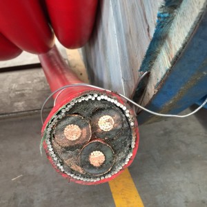 Mellemspændt flerkernepanseret kabel med STA / SWA pansret