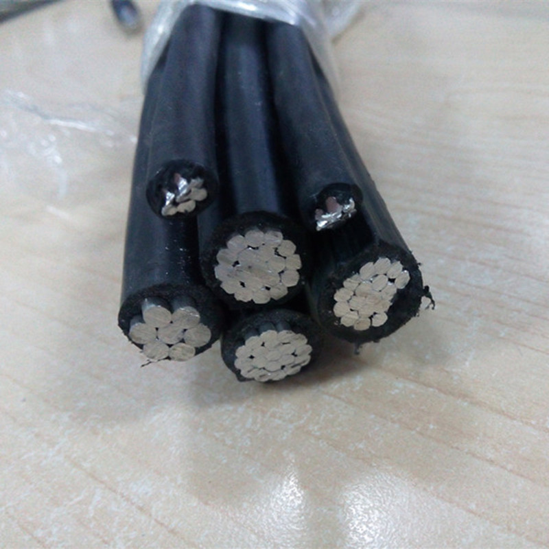 Aluminiums ledende overheadisoleret kabel abc-kabel til malaysia-macket
