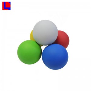 Høj kvalitet i enhver størrelse 100 mm sort massiv gummikugle