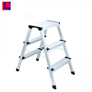 Veludviklet stillads stillads af foldetrin i aluminium