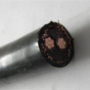 8 / 3AWG split koncentrisk kabel XLPE isolering PE / PVC-jakke