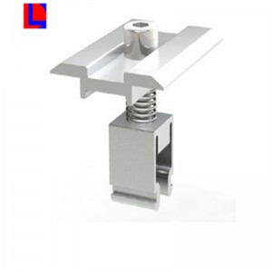 Veludviklede dele i solenergi i aluminium