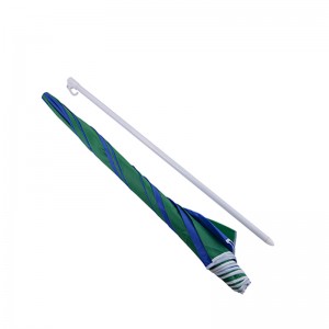 tilpasset udendørs solstrand parasol paraply med frynser