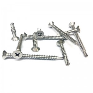 Forsænket selvborende skruer