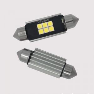 Ny Superlys CANBUS 3030 6smd C5W Festoon 31mm 36mm 39mm 42mm ledlys
