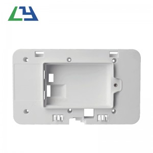 Kina Plastinjektion Støbt Let åben og luk OEM ABS sorte elektroniske kabinetter / kabinetter / kasser