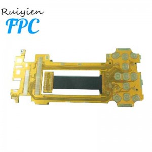 Kina Shenzhen professionel odm rohs ul brugerdefineret kæledyr Gennemsigtig flex Fleksibel PCB fpc-kort 2 lag polyimid