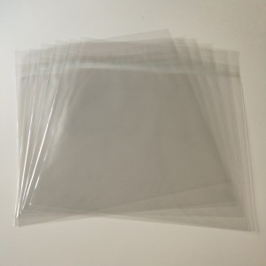 12 tommer Premium resealable ærmer med udvendig plade