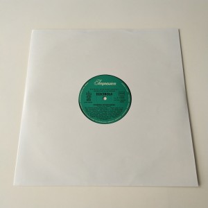 12 Vinyl LP-indvendige ærmer til hvidbog til 33RPM Vinyl Record