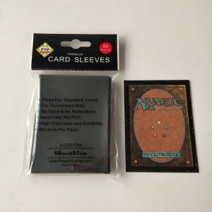 Standard MTG-størrelse farve Matt Gaming Card Sleeve 66x91mm