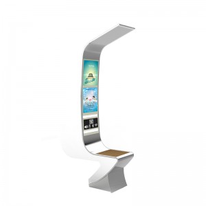 Annonceringsudstyr Solar LED-belysning Smart Bench