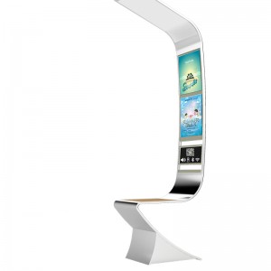 Annonceringsudstyr Solar LED-belysning Smart Bench