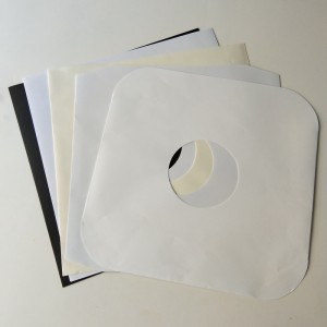 12 Vinyl LP-indvendige ærmer til hvidbog til 33RPM Vinyl Record