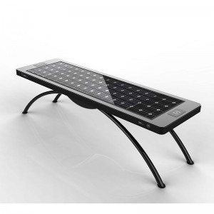 Smart Solar Urban Funiture telefonoplader til forskellige enheder