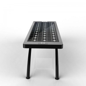 Smart Solar Urban Funiture telefonoplader til forskellige enheder