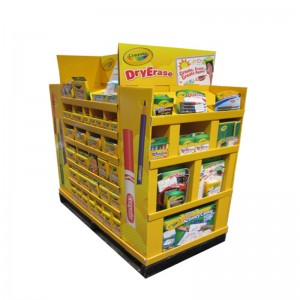 Salgssted Papirstandsskærm, POS POP Gulvstativer, Papirskærmstativ