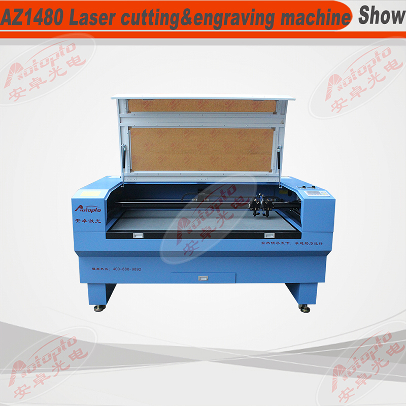 AZ-D serie et hoved / dobbelthoveder laserskæring u0026 graveringsmaskine