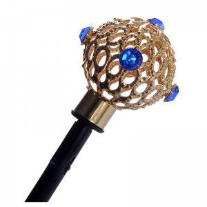 3 fold sort belægning paraply af metal kuglehåndtag med logo print