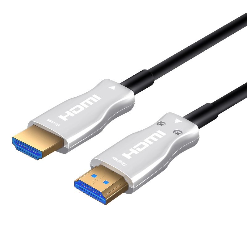 Fiberoptisk HDMI-kabel, HDMI 2.0 AM til AM, 4K @ 60HZ, 18Gps, RGB4: 4: 4 3D ARC