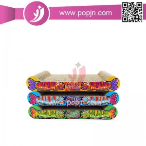 Holdbar sød katform Bølgepap af kattevæg Katteseng