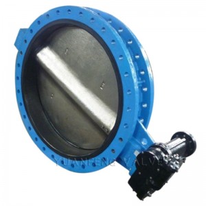 Flangeret sommerfuglventil