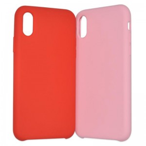 Original flydende silikone etui til iPhone XR iPhone Xs Max Gel Gummitelefonafdækning beskyttelsesetui til iPhone X 6 7 8 plus