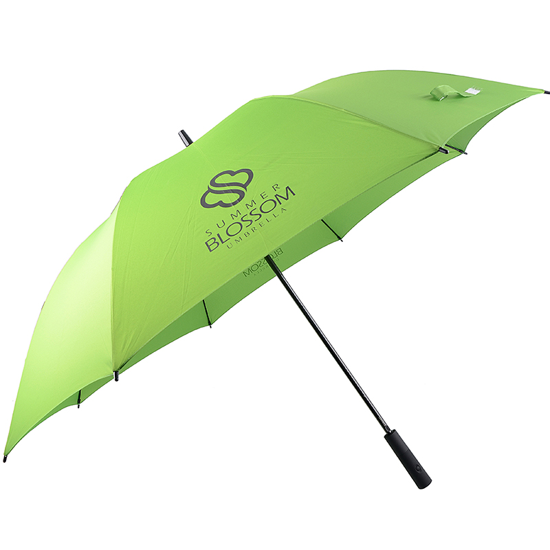 30inch Golf paraply fakkel håndtag paraply glasfiber ramme vindbestandig
