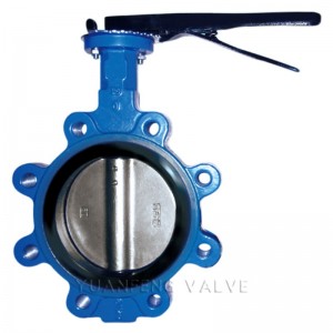 Lug Type sommerfuglventil