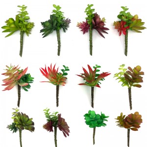 Kunstige sukkulente planter Pick Green Faux Decorations Cactus