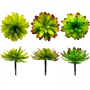 Kunstige sukkulente planter Pick Green Faux Decorations Cactus