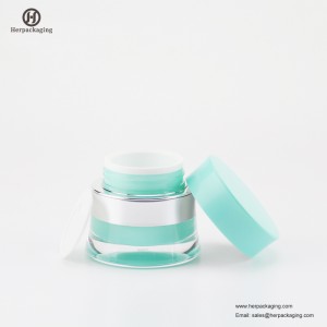 HXL218 luksus rund tom akryl kosmetisk krukke