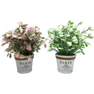 Kunstig realistisk sukkulent bladtræplante Tropisk kontor Haveindretning