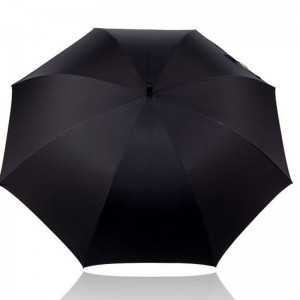 27 tommer UPF 50+ UV-beskyttelse sølvbelægning ventilator paraply