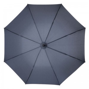 Stabil dobbelt 8 ribben ramme paraply med auto åben