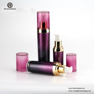HXL313 Tom akryl, airless creme og Lotion Flaske, kosmetisk emballage, hudplejebeholder