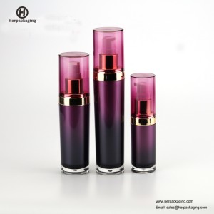 HXL313 Tom akryl, airless creme og Lotion Flaske, kosmetisk emballage, hudplejebeholder