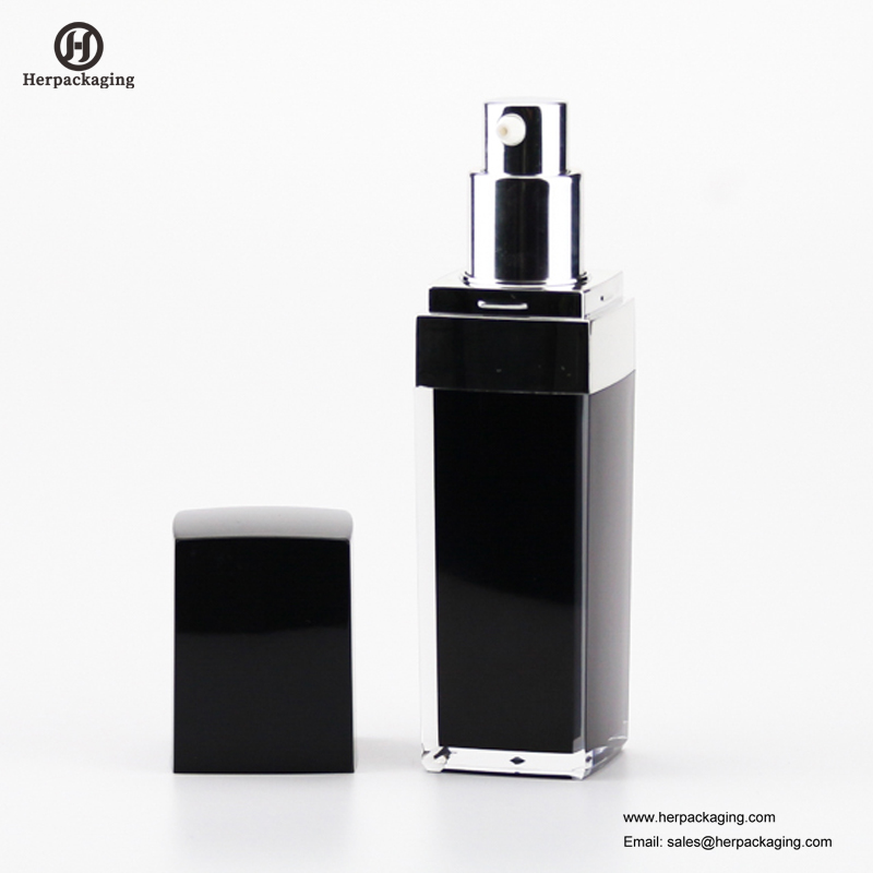 HXL314 Tom akryl, airless creme og Lotion Flaske, kosmetisk emballage, hudplejebeholder
