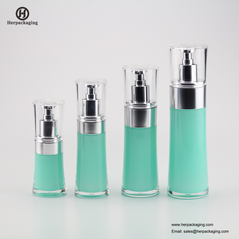 HXL317 Tom akryl, airless creme og Lotion Flaske, kosmetisk emballage, hudplejebeholder