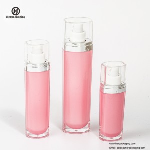HXL319 Tom akryl, airless creme og Lotion Flaske, kosmetisk emballage, hudplejebeholder