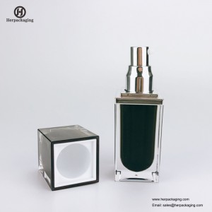 HXL326 Tom akryl, airless creme og Lotion Flaske, kosmetisk emballage, hudplejebeholder