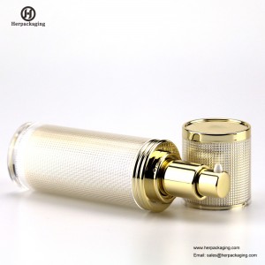 HXL329 Tom akryl, airless creme og Lotion Flaske, kosmetisk emballage, hudplejebeholder