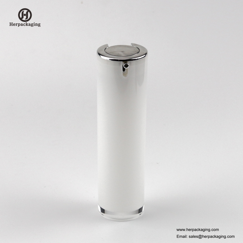 HXL413 Tom akryl, airless creme og Lotion Flaske, kosmetisk emballage, hudplejebeholder