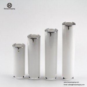 HXL413 Tom akryl, airless creme og Lotion Flaske, kosmetisk emballage, hudplejebeholder