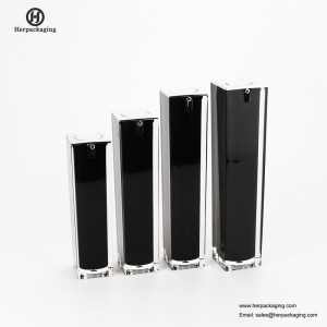 HXL414 Tom akryl, airless creme og Lotion Flaske, kosmetisk emballage, hudplejebeholder